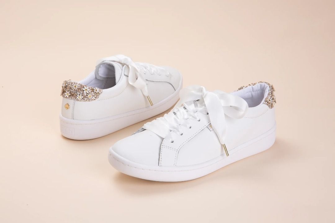 Keds x kate spade new york ace leather glitter cheap