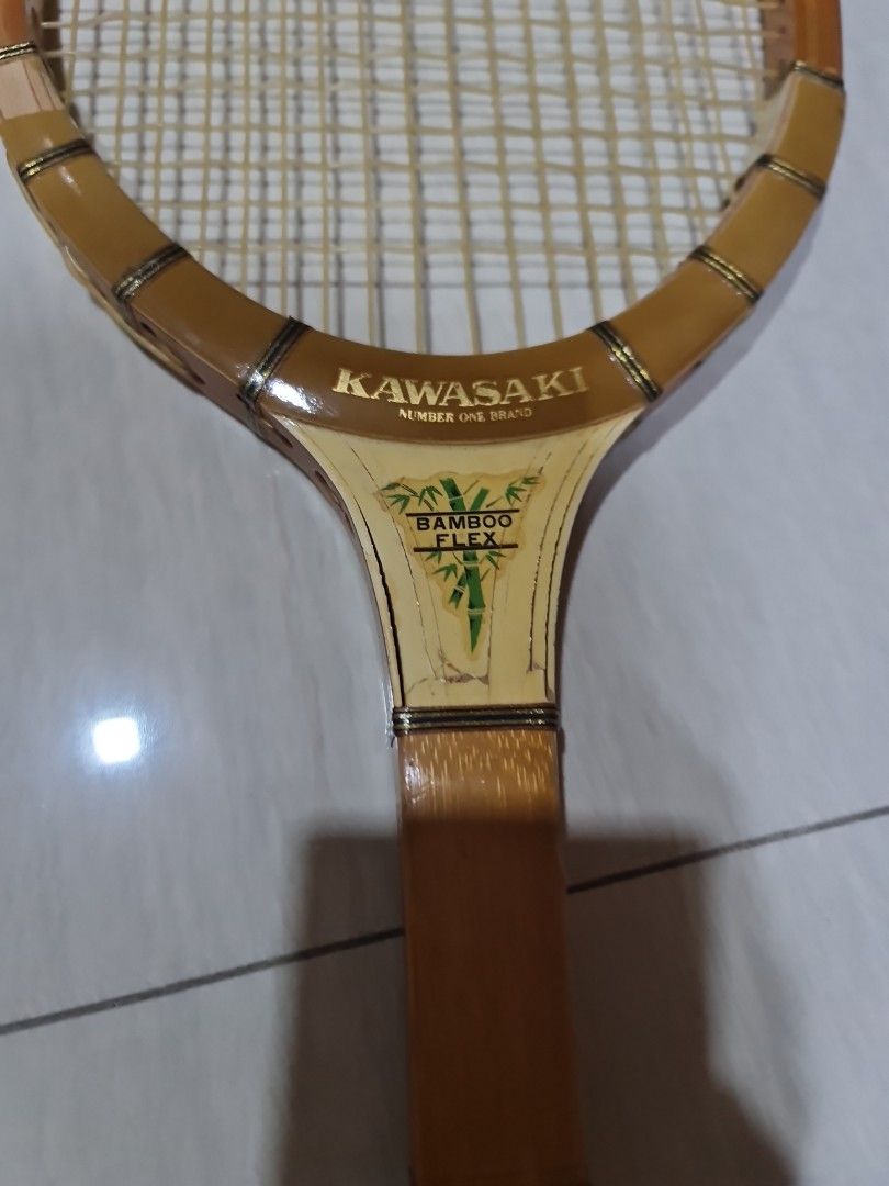 wooden tennis rackets, Sports Equipment, Sports & Games, Racket & Ball ...