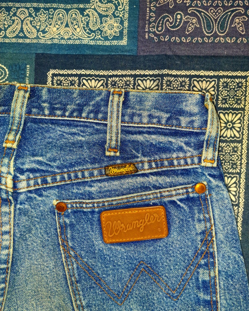 Wrangler 1980s original vintage 13MWZ denim fades jeans 🇺🇸美國製