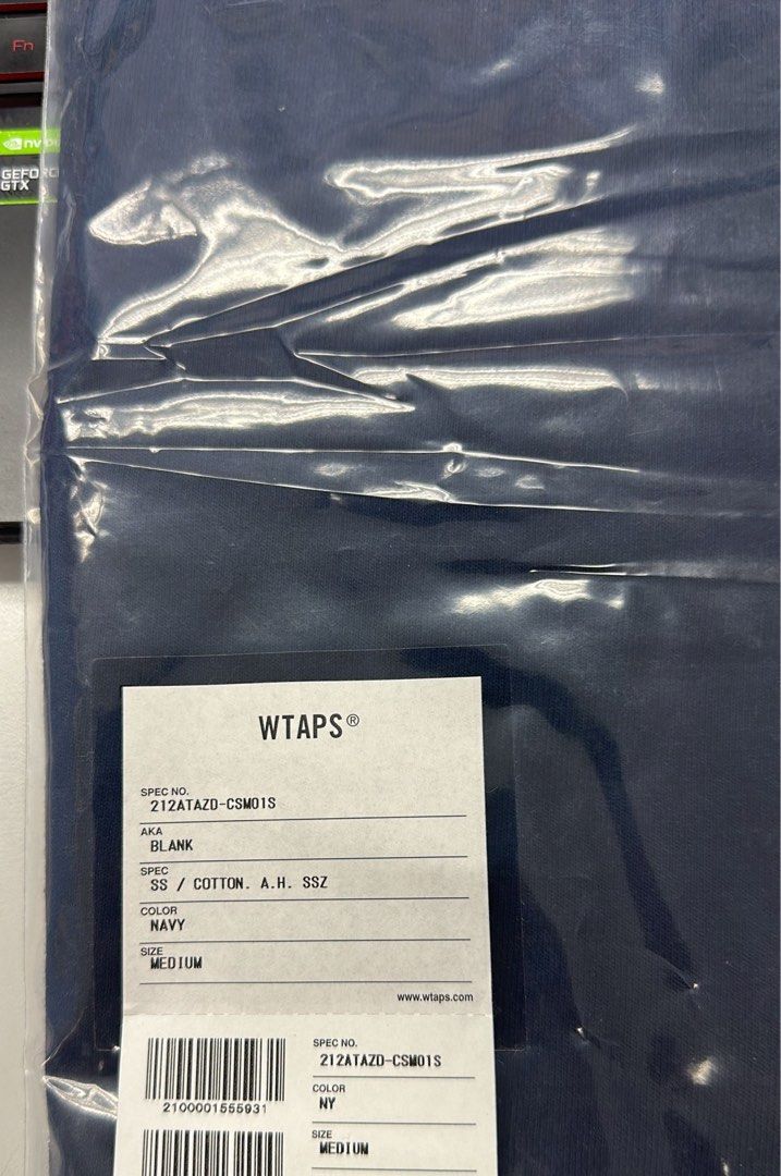 Wtaps x SSZ x AH Blank SS Tee, 女裝, 上衣, T-shirt - Carousell