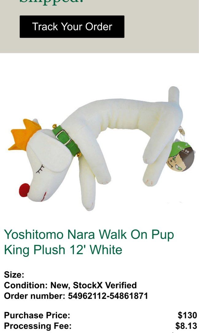 Yoshitomo Nara pup plushie 12 Hobbies Toys Memorabilia