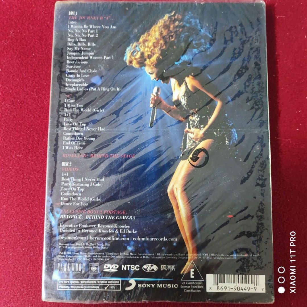 罕有全新未開,　100％new　(2DVD)　音樂、樂器　音樂與媒體-　CD　at　配件,　Beyonce:　Roseland　of　興趣及遊戲,　#brand　Deluxe　Live　new　Elements　edition　及DVD　Carousell
