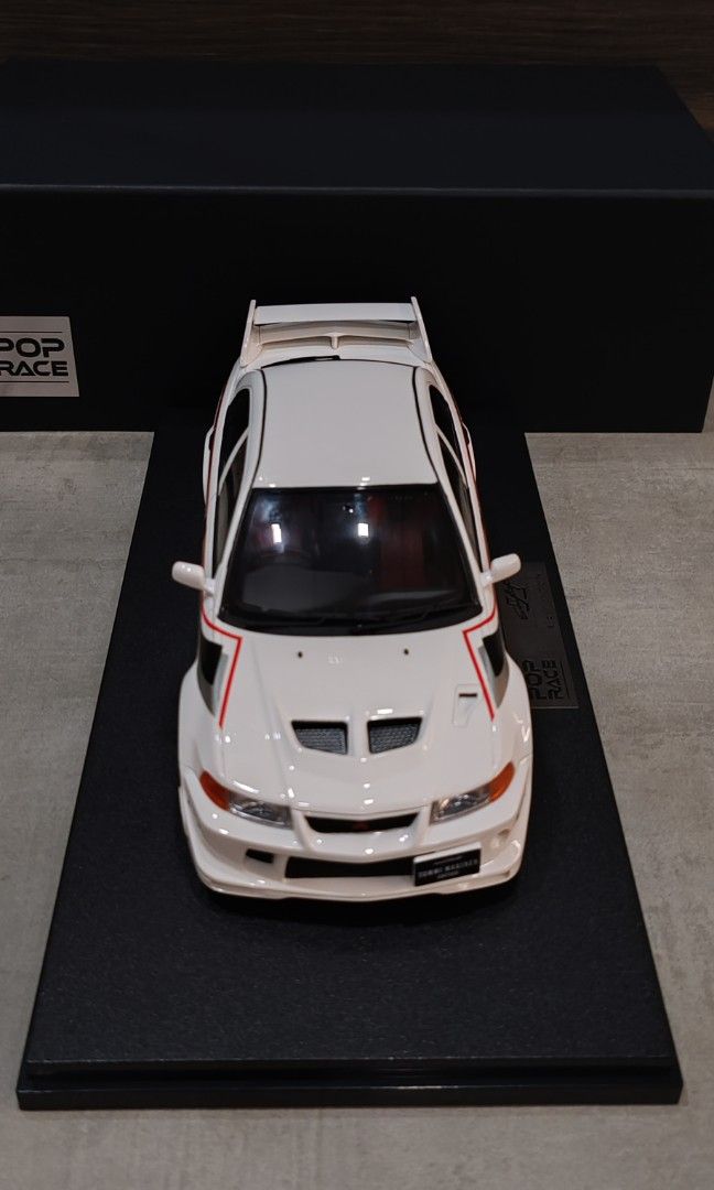 Mitsubishi Lancer Evo VI Tommi Makinen Edition 1/18 Autoart – Blanche