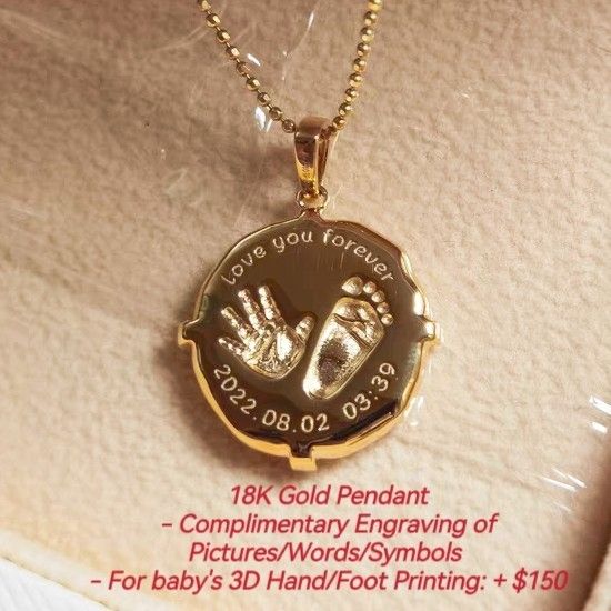 Customized baby necklace shop