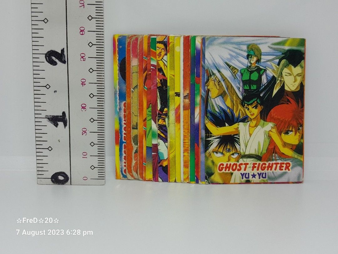 1990s Ghost Fighter D'Best 9 Half Size Teks (16pcs) (Category: Vintage Collectibles) located in San Pablo. Submitted by fredambion (Listing ID 1253177202, Image 1). Description: *Please Take Time To Read Descriptions & Check The Photos *What You See Is What You Get *1990s Ghost Fighter D'Best 9 Half Size Teks *All For Only 150 / 16pcs *Batang 90s Memorabilia *No Doubles *Half The Size Of Standard Card *Well Used to Heavily Used Condition *2nd Han