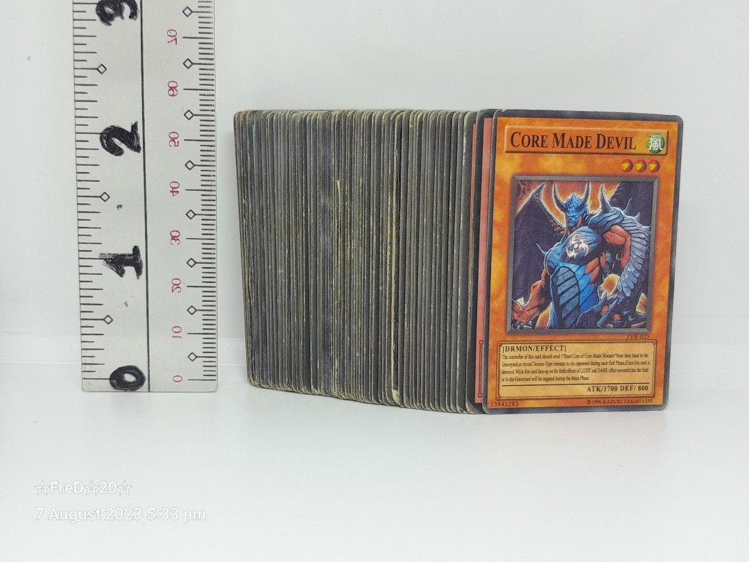 1990s Yugi Oh Half Size Teks (61pcs) (Category: Vintage Collectibles) located in San Pablo. Submitted by fredambion (Listing ID 1253173652, Image 1). Description: *Please Take Time To Read Descriptions & Check The Photos *What You See Is What You Get *1990s Yugi Oh Half Size Teks *All For Only 250 / 61pcs *Batang 90s Memorabilia *No Doubles *Slight Smaller Than Half Size Teks *Half The Size Of Standard Card *2nd Hand Condition *Manage Your Expect