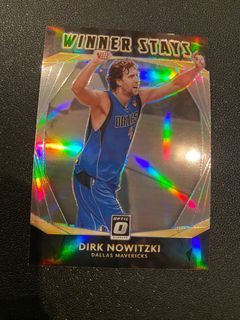 2020-21 Optic Dirk Nowitzki Winner Stays Silver Holo Prizm #8