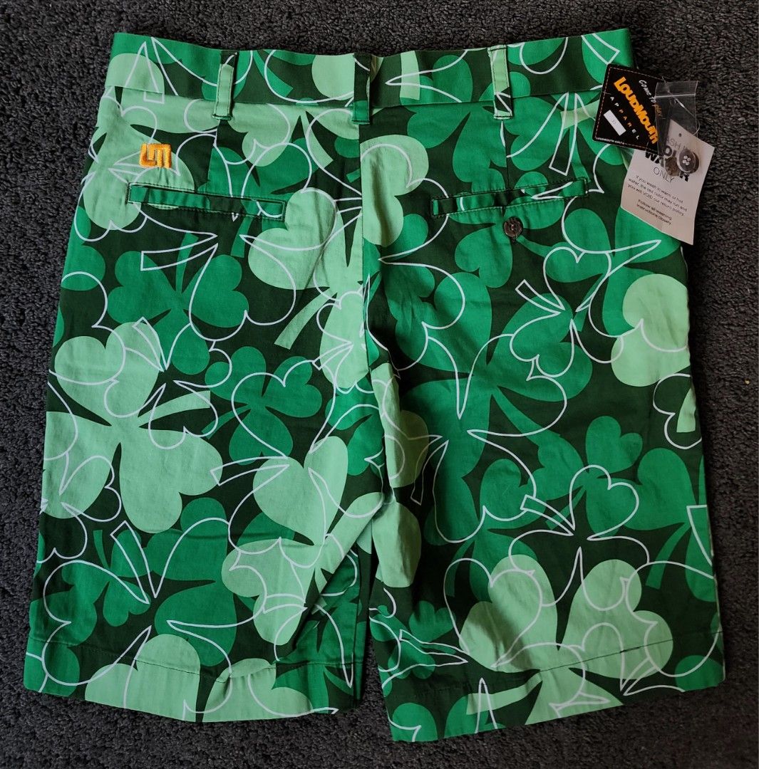 Loudmouth shamrock shorts store
