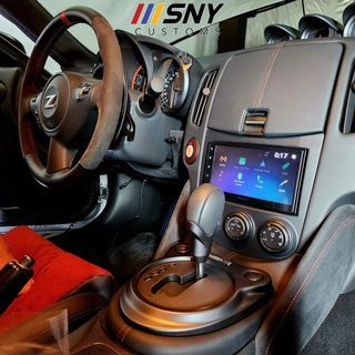 370z Nissan Radio Stereo Upgrade Carplay Android Auto Mirrorlink Sony Pioneer Kenwood Lenovo