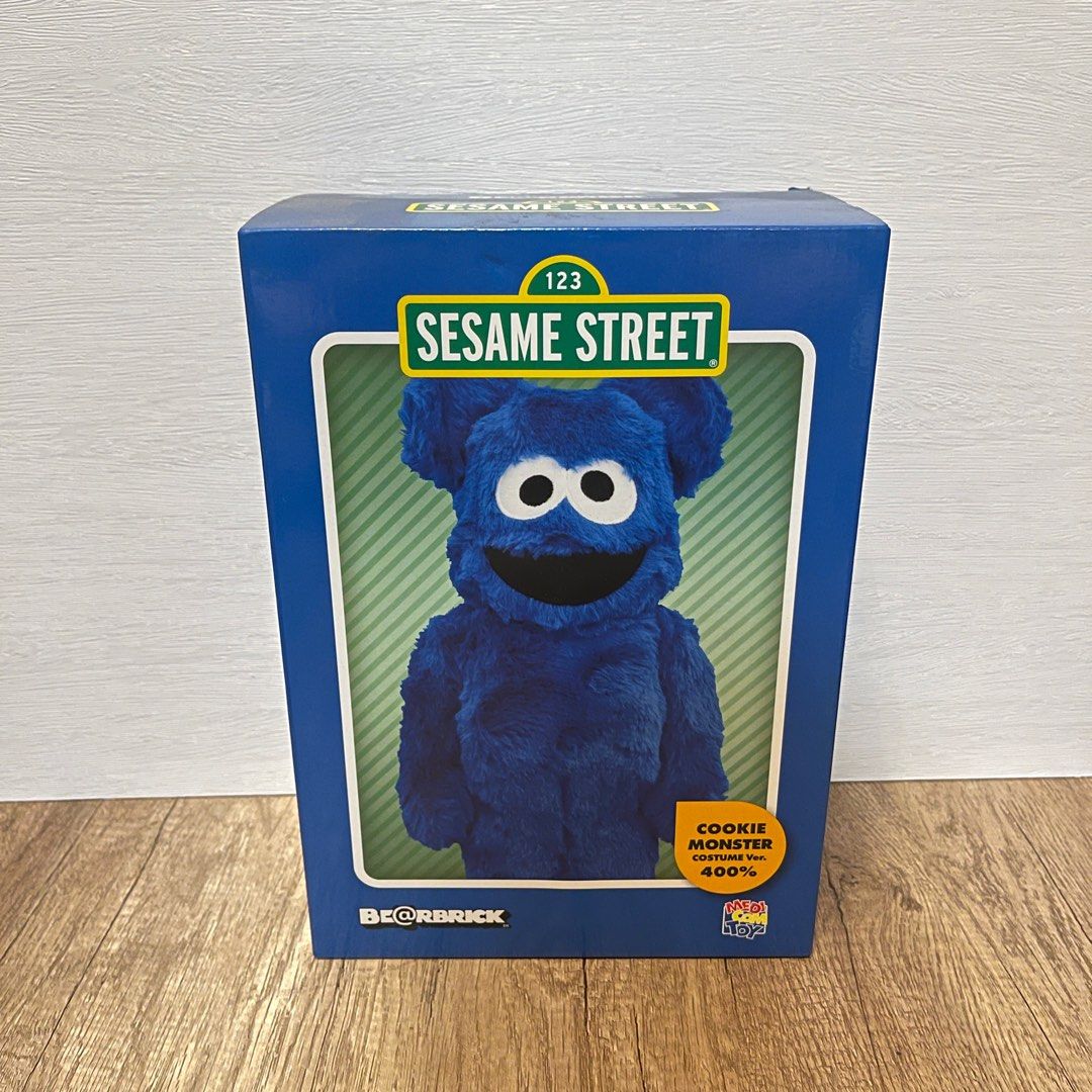 BE@RBRICK COOKIE MONSTER CostumeVer 400％-