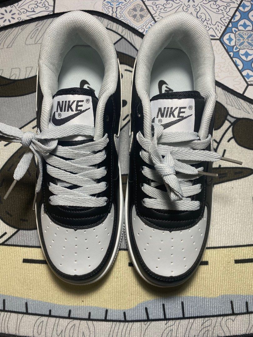 Nike air force 1 low swoosh shop pack black