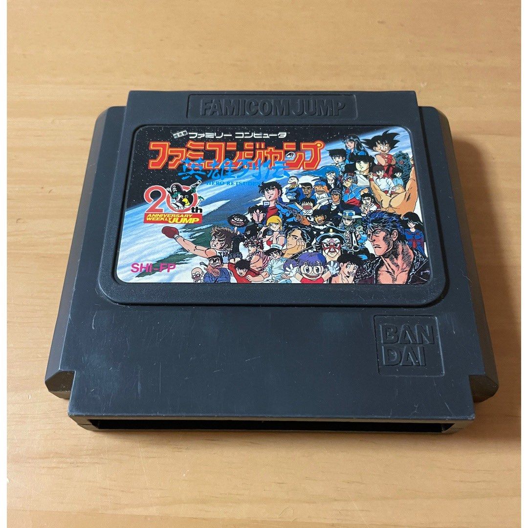 中古日版原裝FC Nintendo 任天堂紅白機Nes Famicom Jump 英雄列傳20th