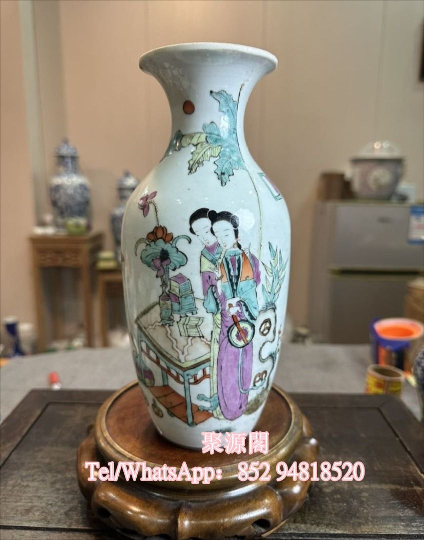 專業鑒定收古董瓷器收清代青花瓷民國陶瓷古玩花瓶50 60 70年代瓷器花樽
