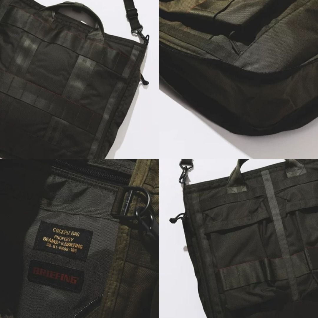 預購日本製BRIEFING × BEAMS PLUS / 別注COCKPIT BAG 3colour, 男裝