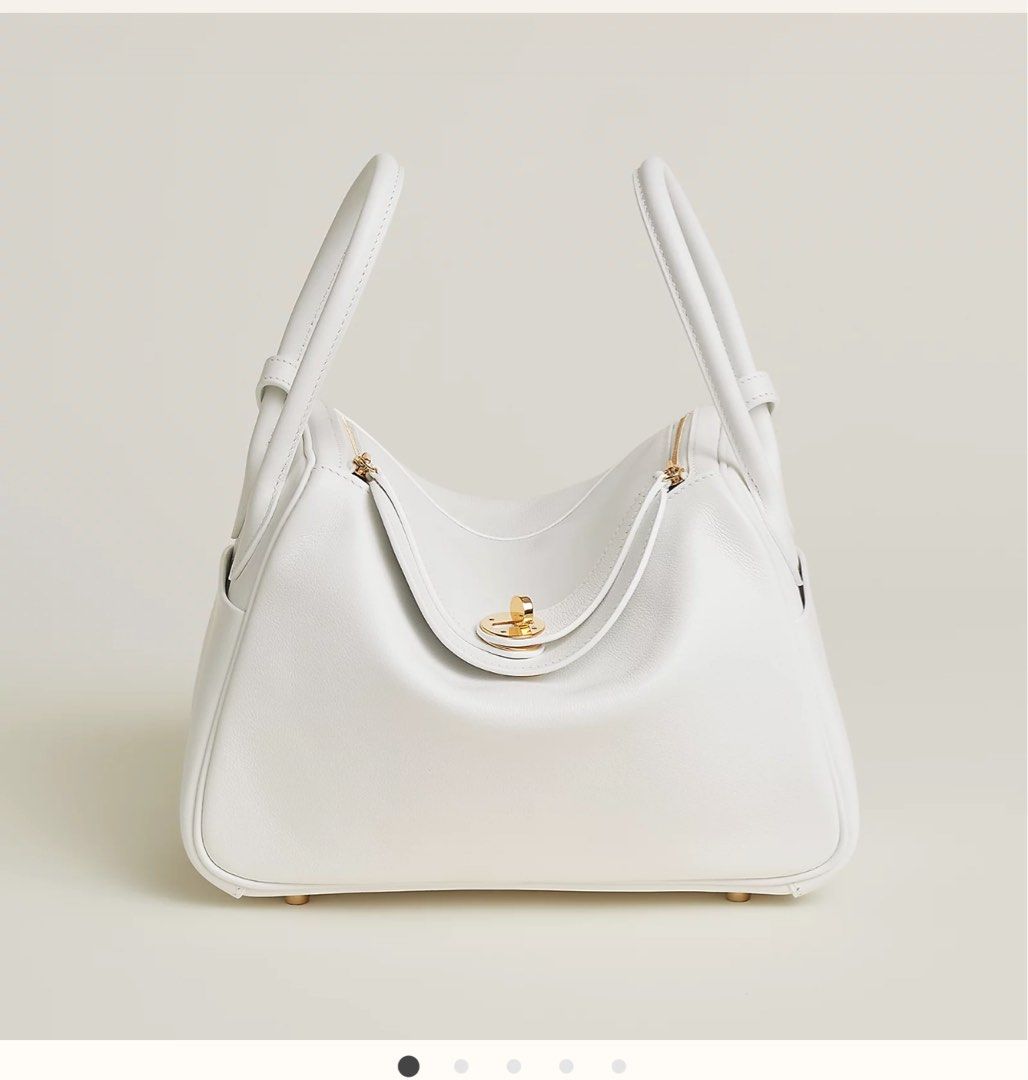 HERMES Evercolor Lindy 26 White 1239209