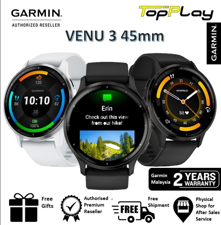( NEW ) Garmin VENU 3 / VENU 3s AMOLED Touch Screen Call Voice