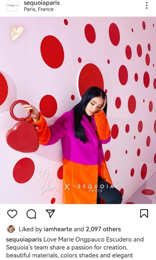 Sequoia bags heart deals evangelista price