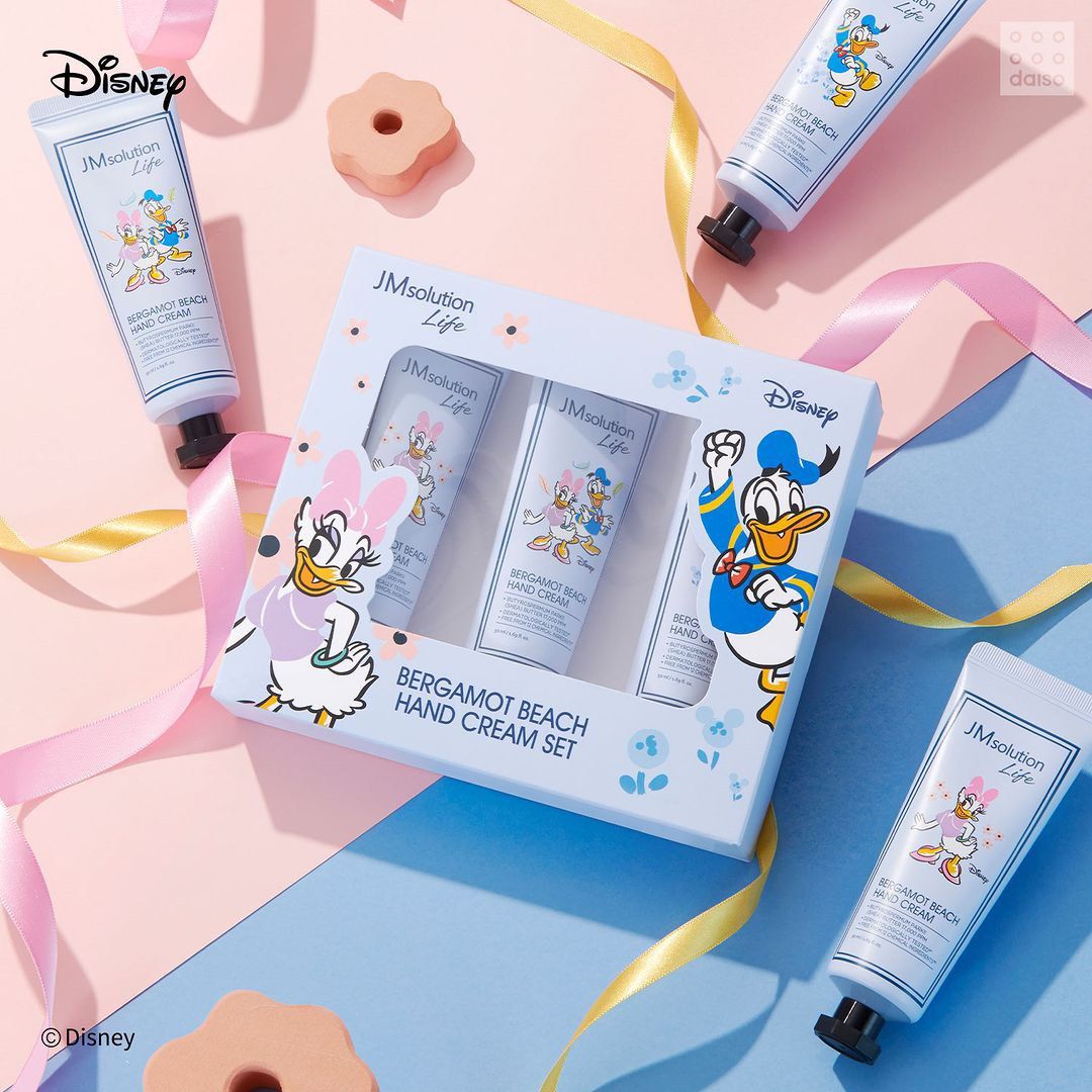 韓國代購一set 3枝迪士尼hand cream 護手霜lotion Disney 唐老鴨米奇