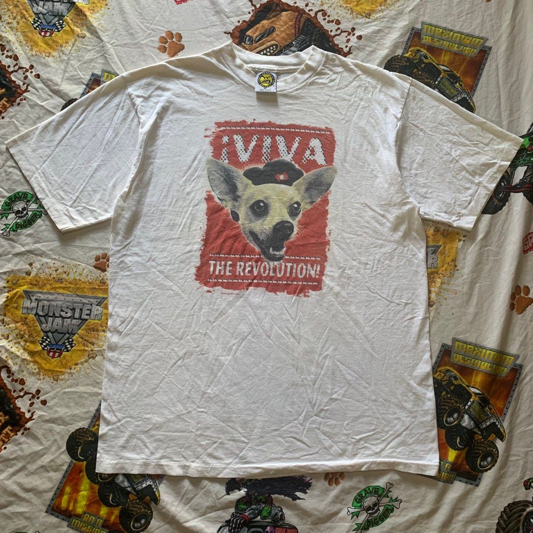 🌮 Vintage 1998 Taco Bell Cuban Dog tee 🌮, Men's Fashion, Tops & Sets ...