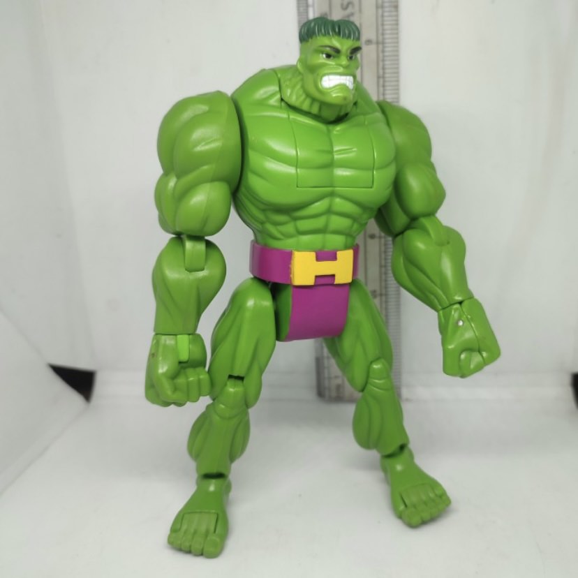 Action Figure 6' Marvel Toy Biz Hulk Shafe Shifters Dino Beast Ori