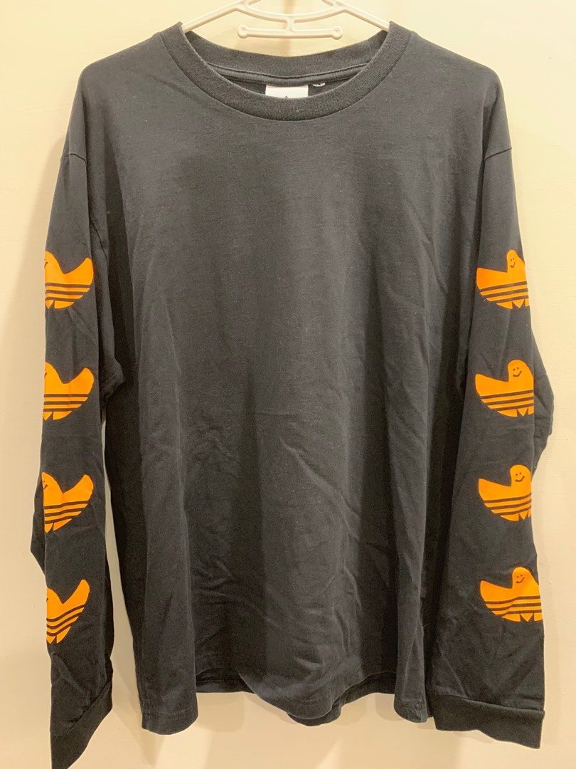 Adidas original long clearance sleeve t shirt