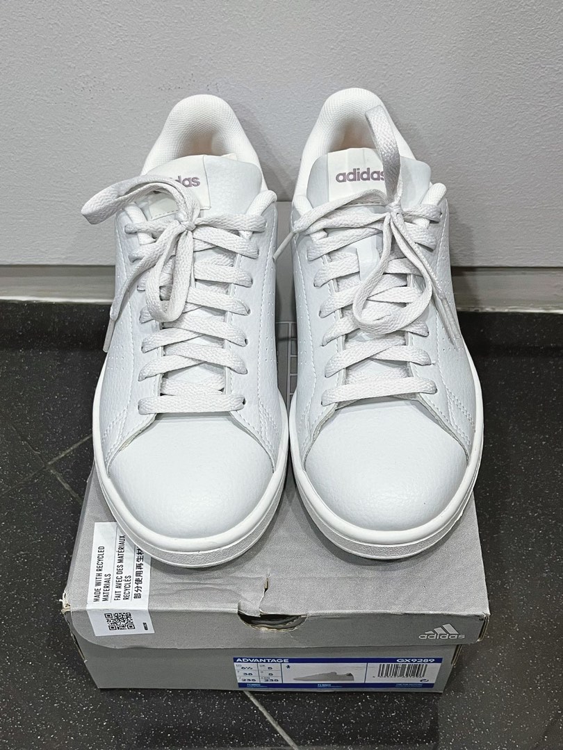 Adidas ADVANTAGE Tennis White Shoe ladies size US 6.5 Women s