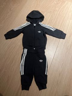 Adidas Originals Toddlers Radkin Hoodie Set Black