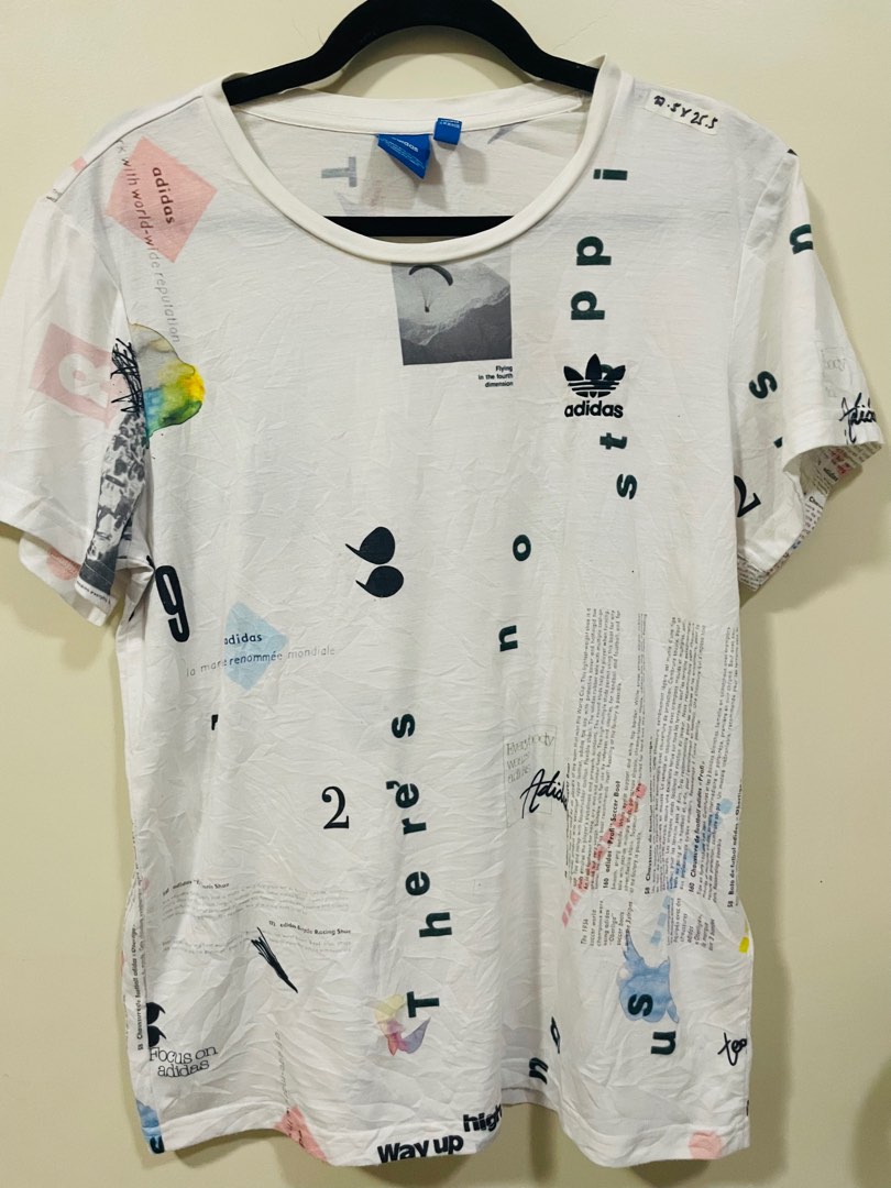Adidas Printed Shirt Women s Fashion Tops Shirts on Carousell