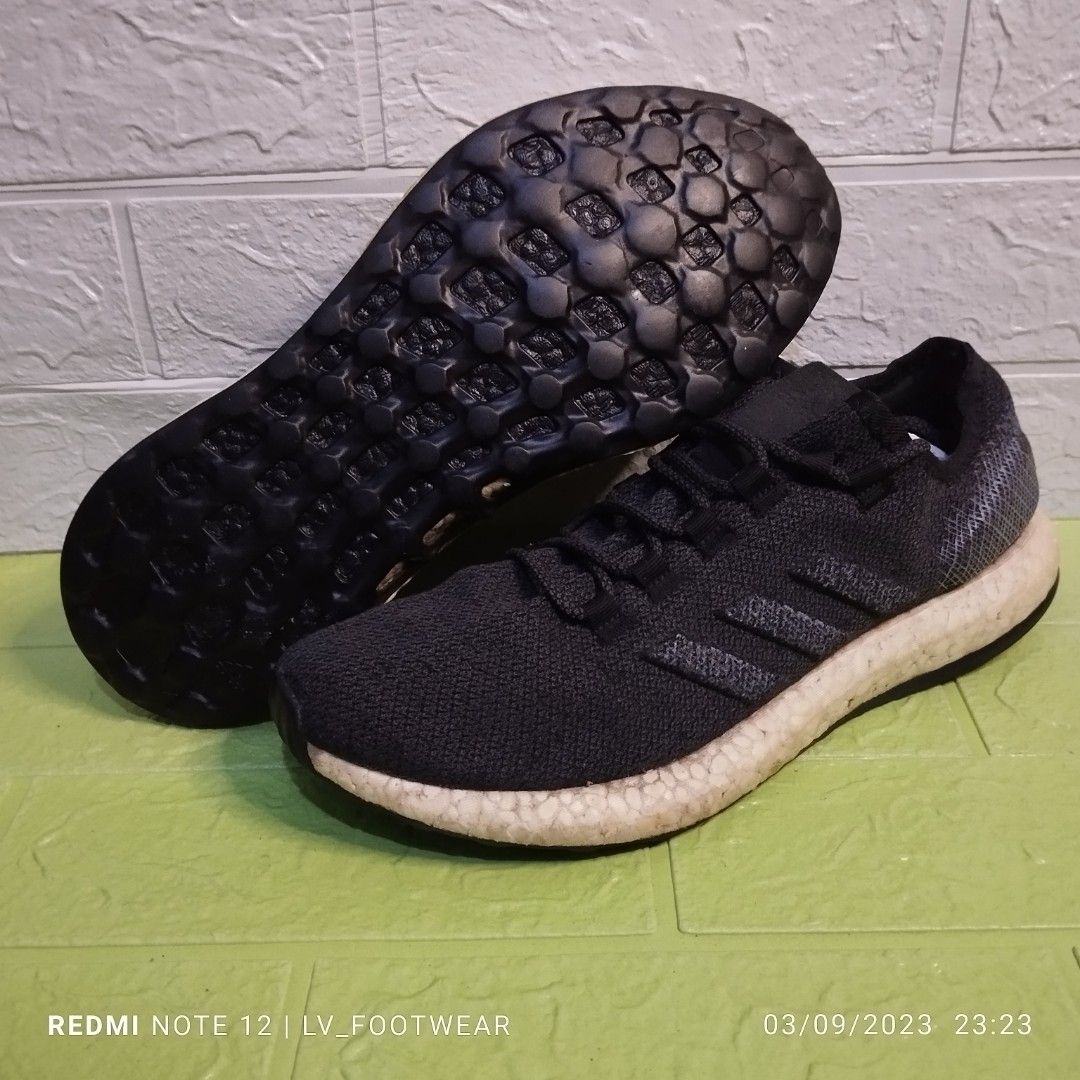 Adidas PUREBOOST black grey EE4282 SIZE 42 2 3