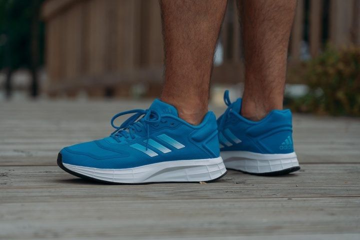 Mens blue adidas new arrivals sneakers