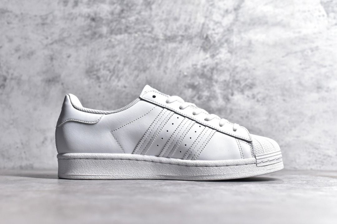 Adidas Superstar Shoes Triple White Women s Fashion Footwear