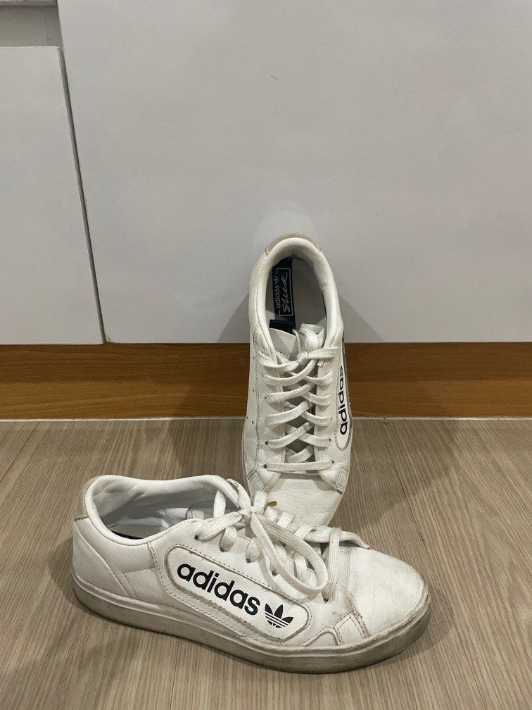 Adidas White Sneakers size 5.5 6 women Women s Fashion Footwear