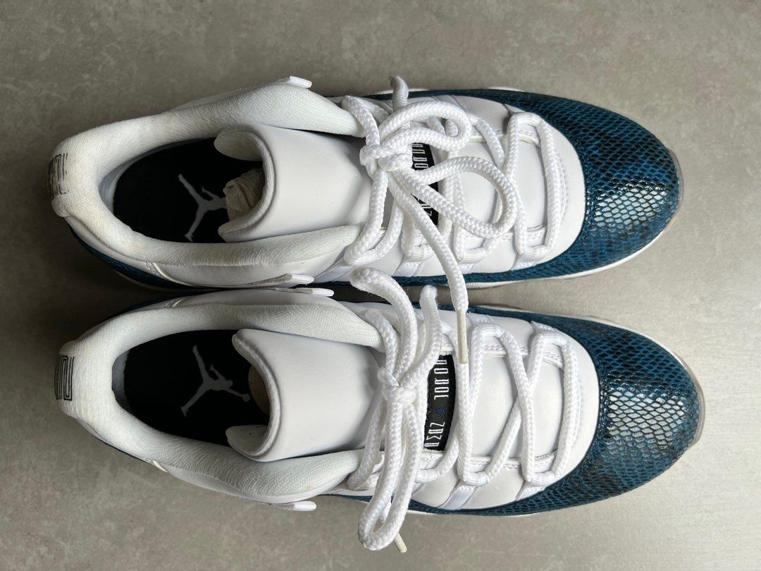 White and blue 11 store