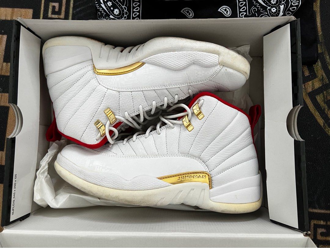 Jordan retro 12 fiba best sale