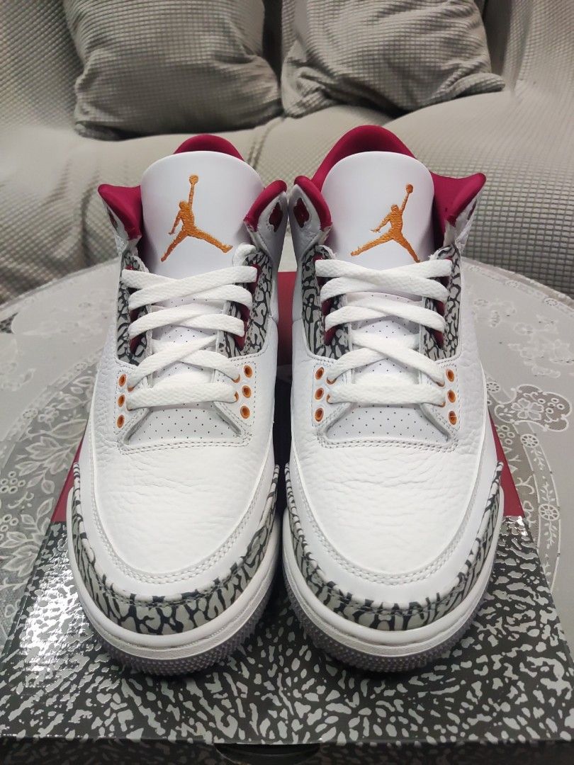 red blue and white jordan 3