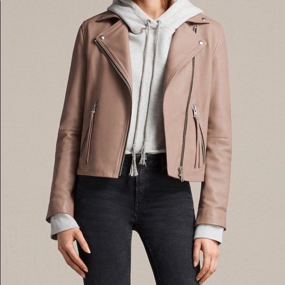 All saints pink jacket Clearance