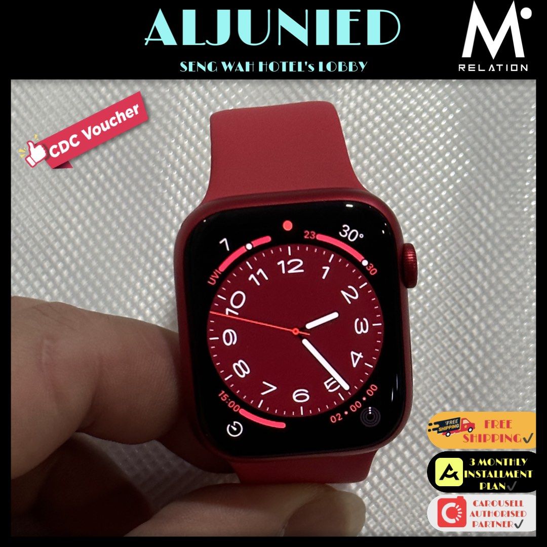 Apple Watch Series 8 GPS 45mm (PRODUCT)RED Aluminum with (PRODUCT