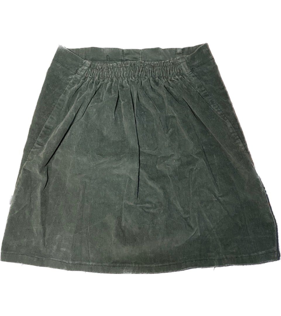 Essential Army Green Bodycon Skirt Basic main image 0