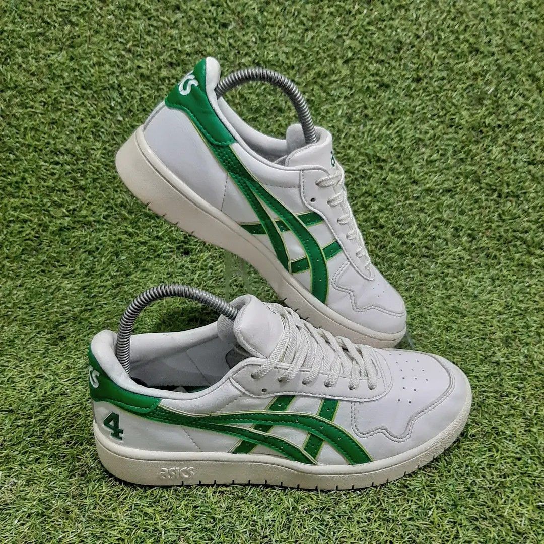 Asics aaron white green discount