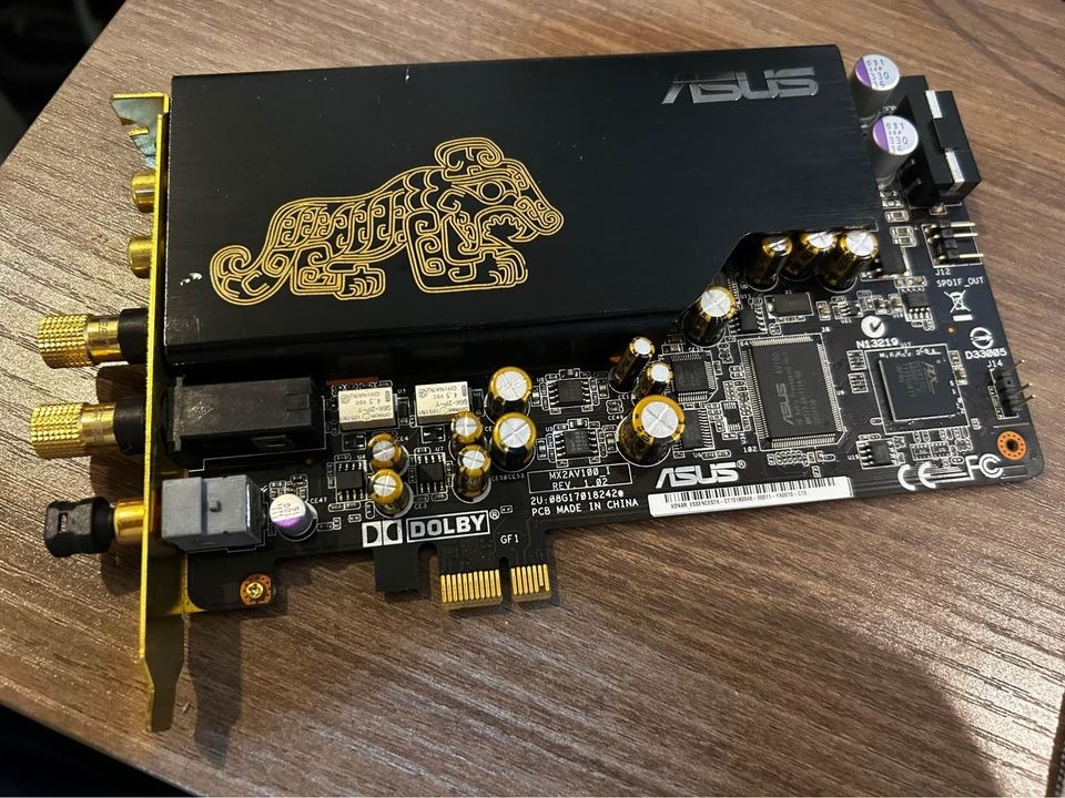 Asus Essence Stx Sound Card Dolby DAC & Headphone Amp on Carousell