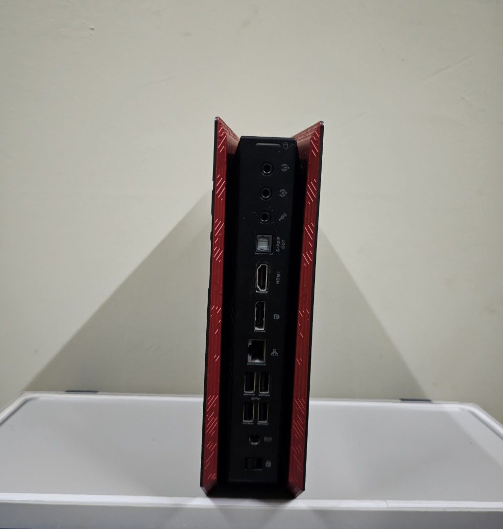 Asus ROG Mini Gaming PC with Green Axis Mechanical Gaming Combo ...