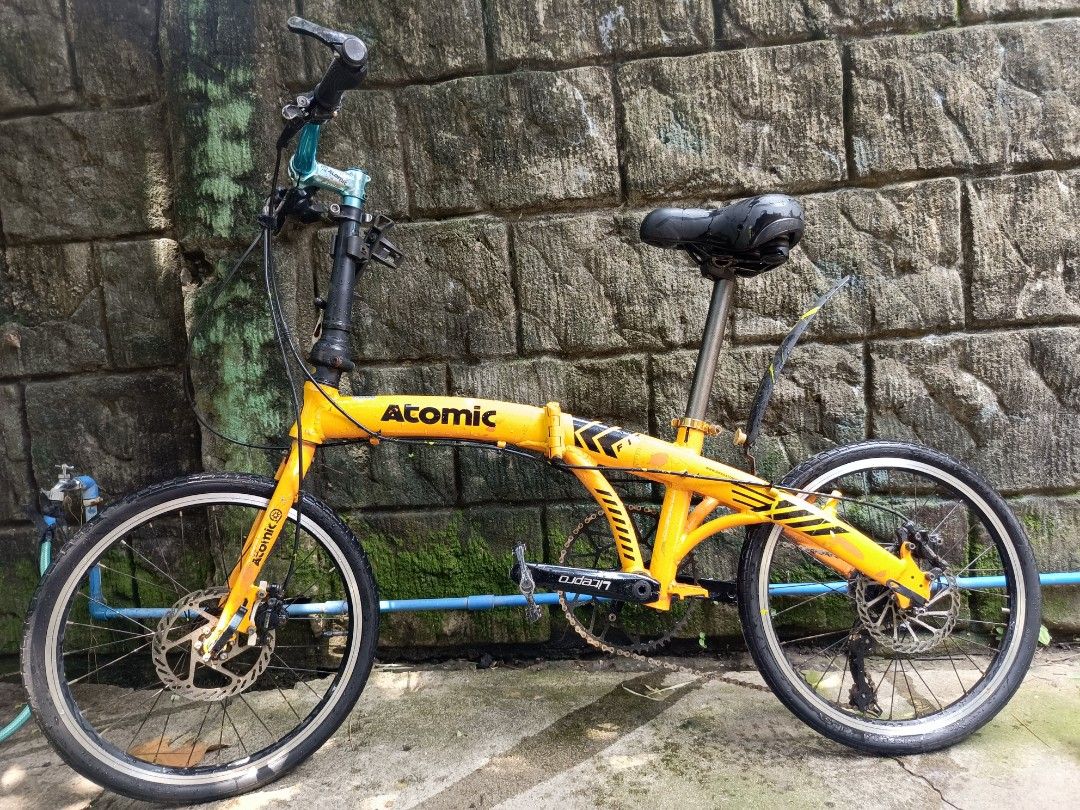Atomic Foldie Bike Sports Equipment Bicycles Parts Bicycles