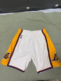 Jordan Mens Just Don Marquette Shorts Blue/Yellow Size XXL 