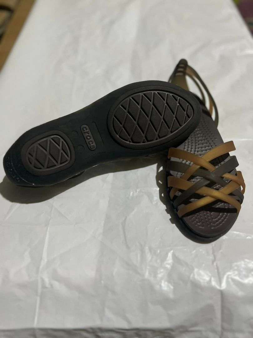 Crocs huarache flat jelly new arrivals sandals
