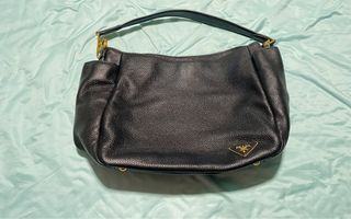 Authentic Prada Side Pocket Shoulder Bag