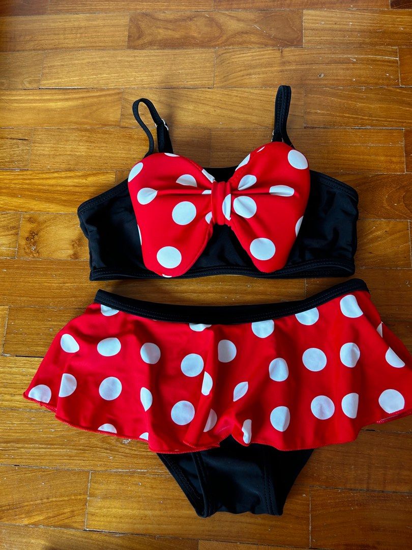 Red baby online bathing suit