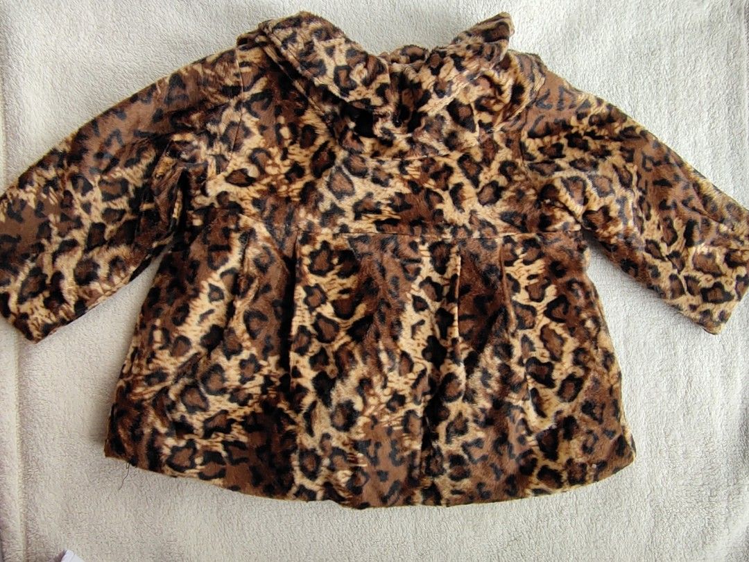 Baby gap sale leopard coat