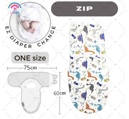 Standard cheap swaddle size