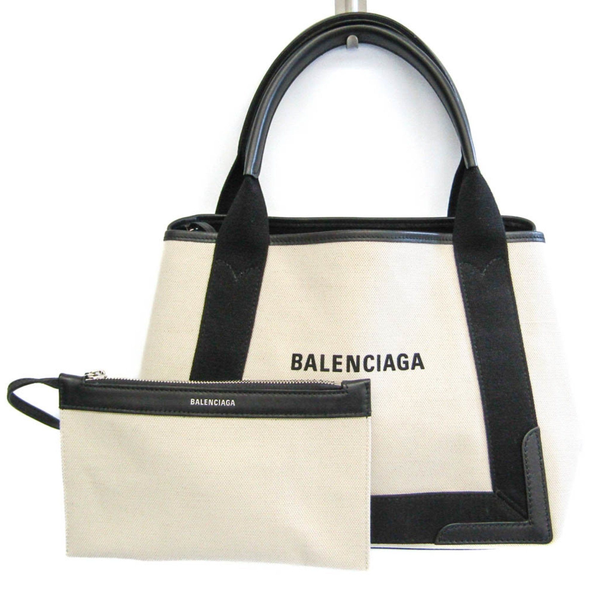 Balenciaga Navy Cabas New M - Black - Top Handle Bags