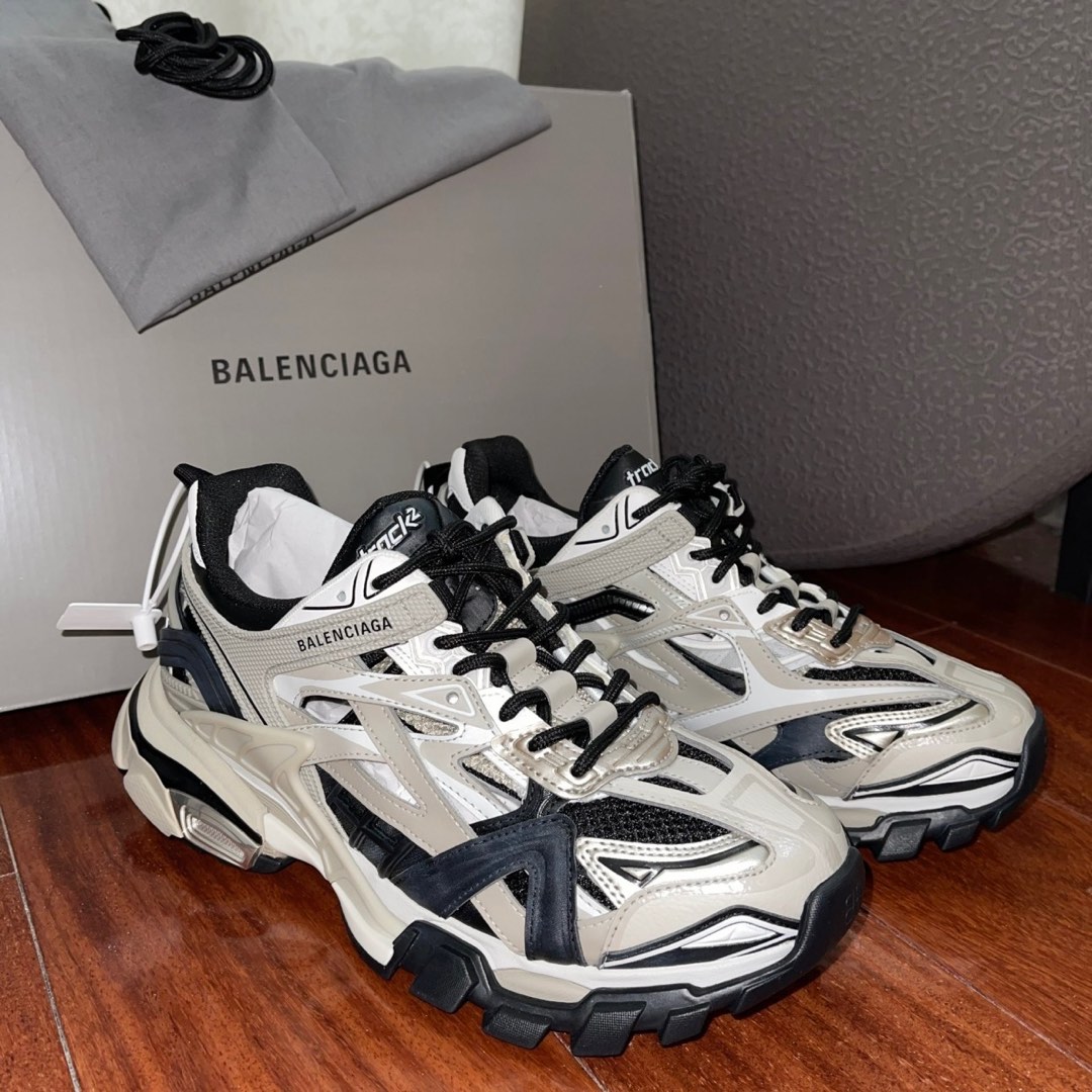 balenciaga shoes mens gold